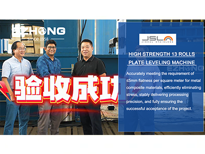 Máy cân bằng tấm 13 CuộN cường độ cao EZW43V-40x1650.13R