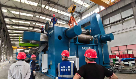 Máy uốn 3 cuộn 160x4200mm